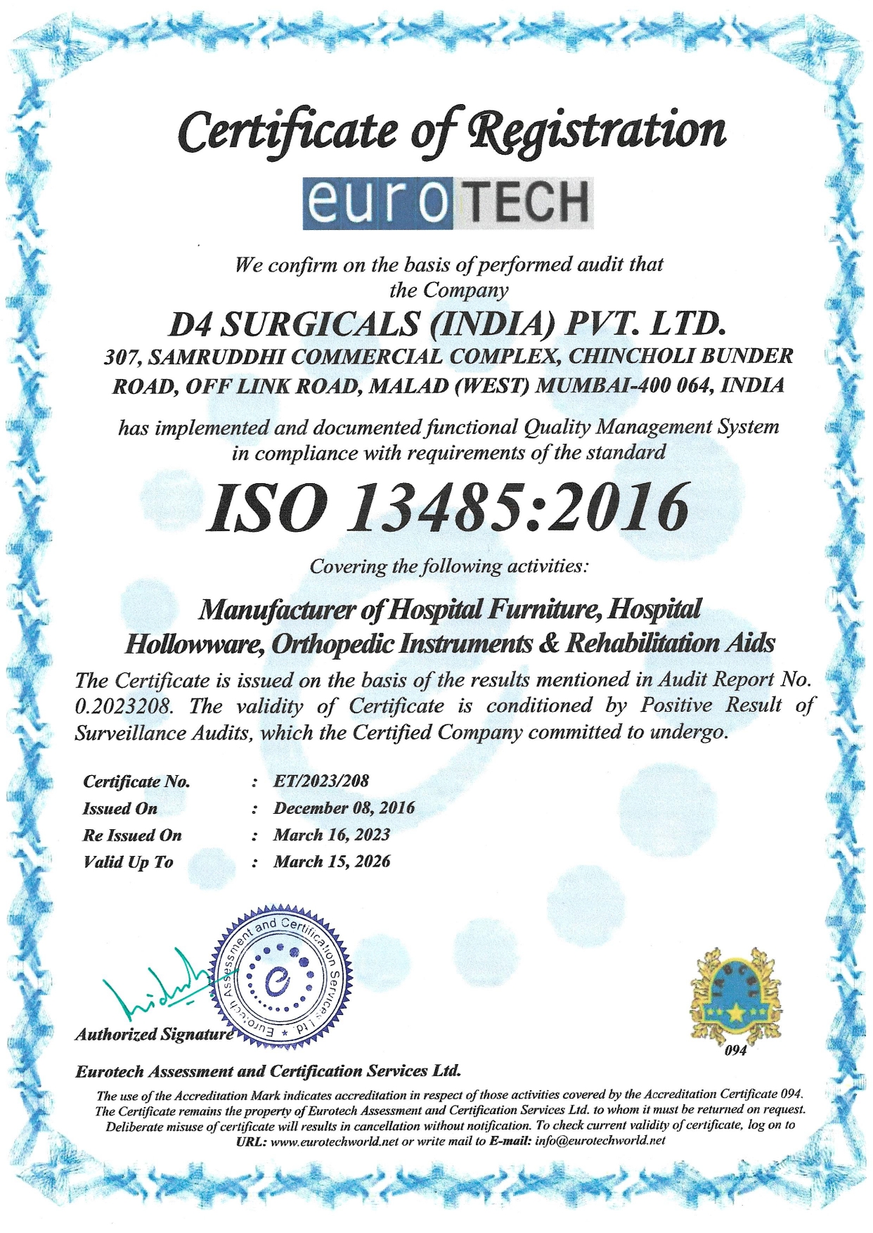 ISO 13485-2016